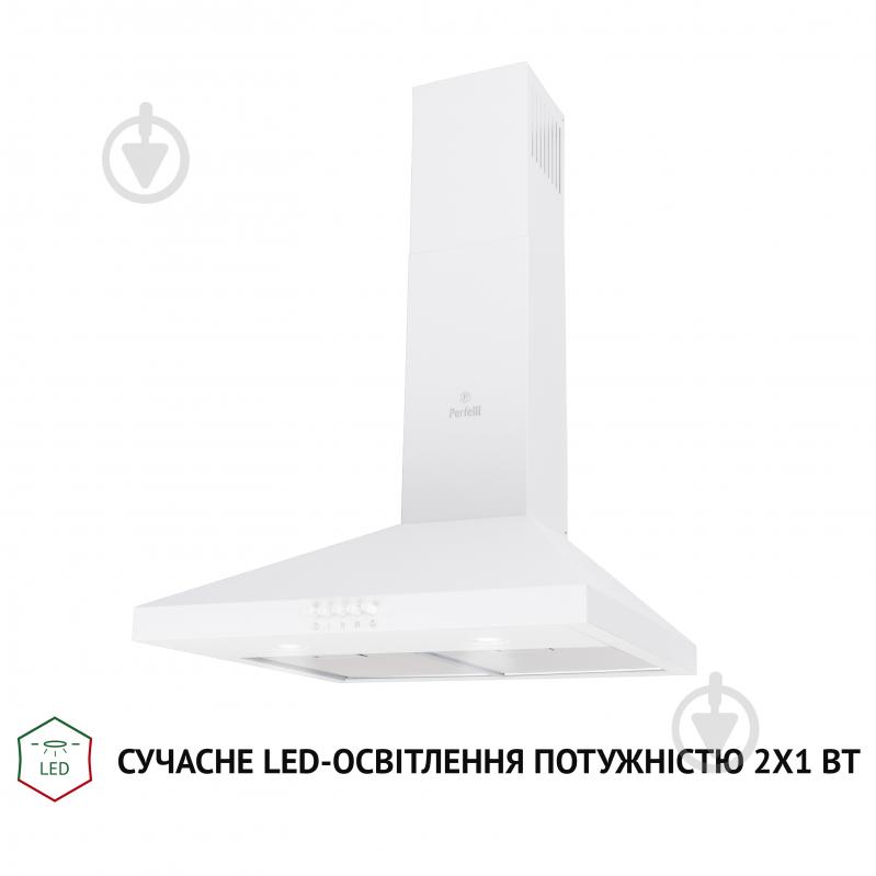 Витяжка Perfelli K 5202 WH 700 LED - фото 3