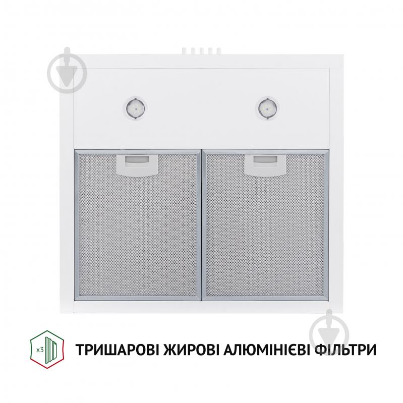 Витяжка Perfelli K 5202 WH 700 LED - фото 5