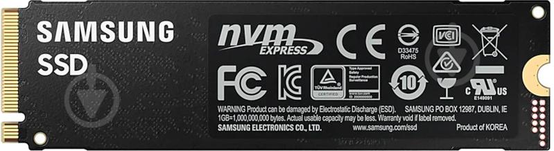 SSD-накопитель Samsung 980 PRO NVMe 500GB M.2 PCI Express 4.0 x4 3D V-NAND (MZ-V8P500BW) - фото 3