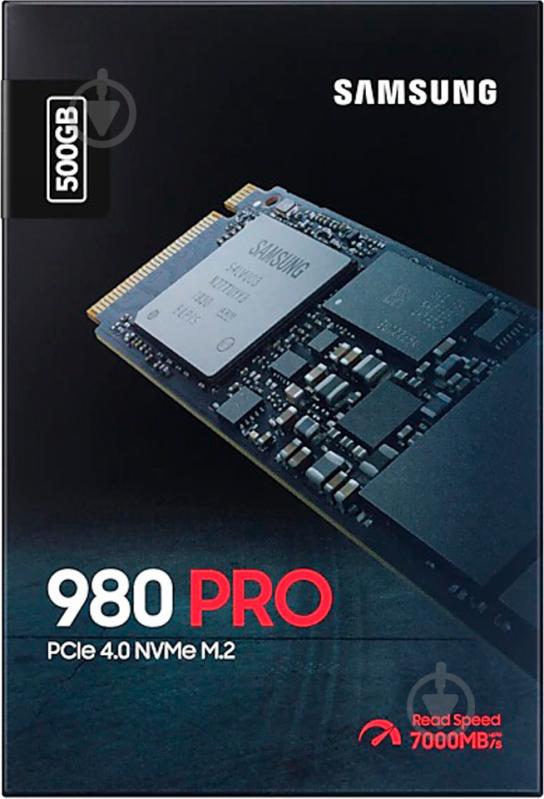 SSD-накопитель Samsung 980 PRO NVMe 500GB M.2 PCI Express 4.0 x4 3D V-NAND (MZ-V8P500BW) - фото 7