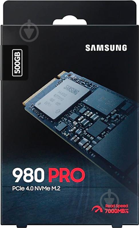 SSD-накопитель Samsung 980 PRO NVMe 500GB M.2 PCI Express 4.0 x4 3D V-NAND (MZ-V8P500BW) - фото 8