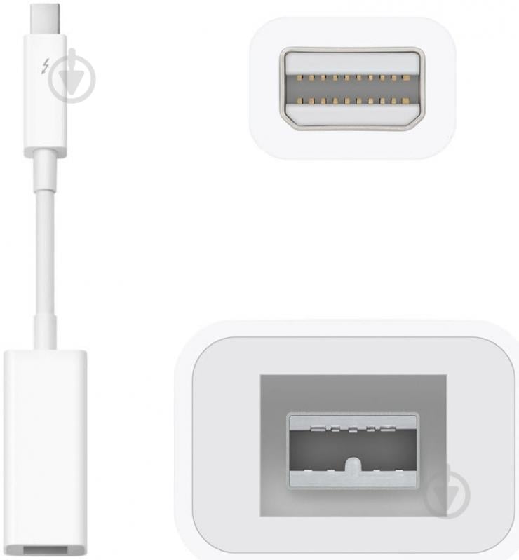 Адаптер Apple Thunderbolt – FireWire (IEEE 1394) 0.1 м белый (MD464ZM/A) - фото 5