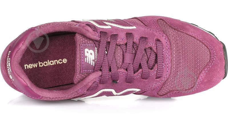 Кросівки жіночі демісезонні New Balance 373 WL373PUR р.37,5 бордові - фото 4