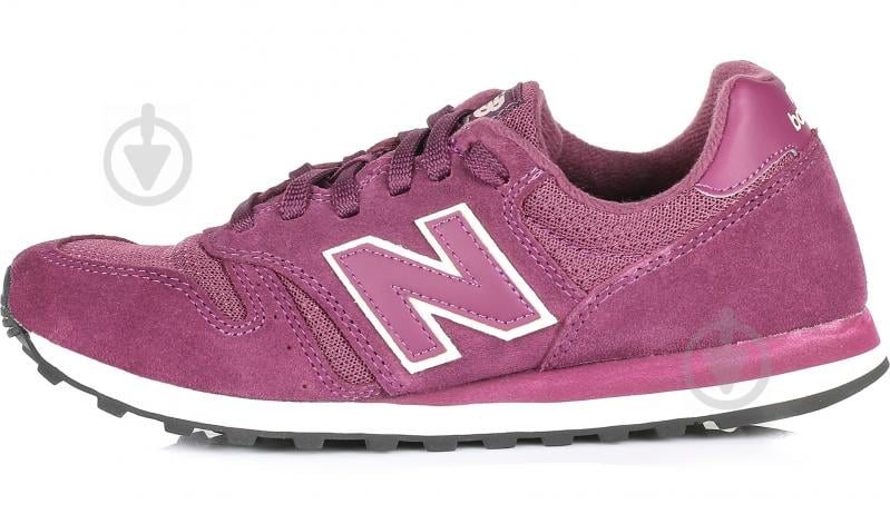 Кроссовки женские демисезонные New Balance 373 WL373PUR р.37 бордовые - фото 1