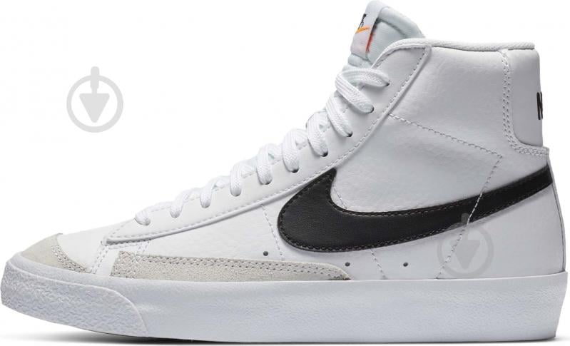 Кросівки для хлопчиків демісезонні Nike Blazer Mid '77 DA4086-100 р.39 білі - фото 1 Кросівки для хлопчиків демісезонні Nike Blazer Mid '77 DA4086-100 р.39 білі - фото 1