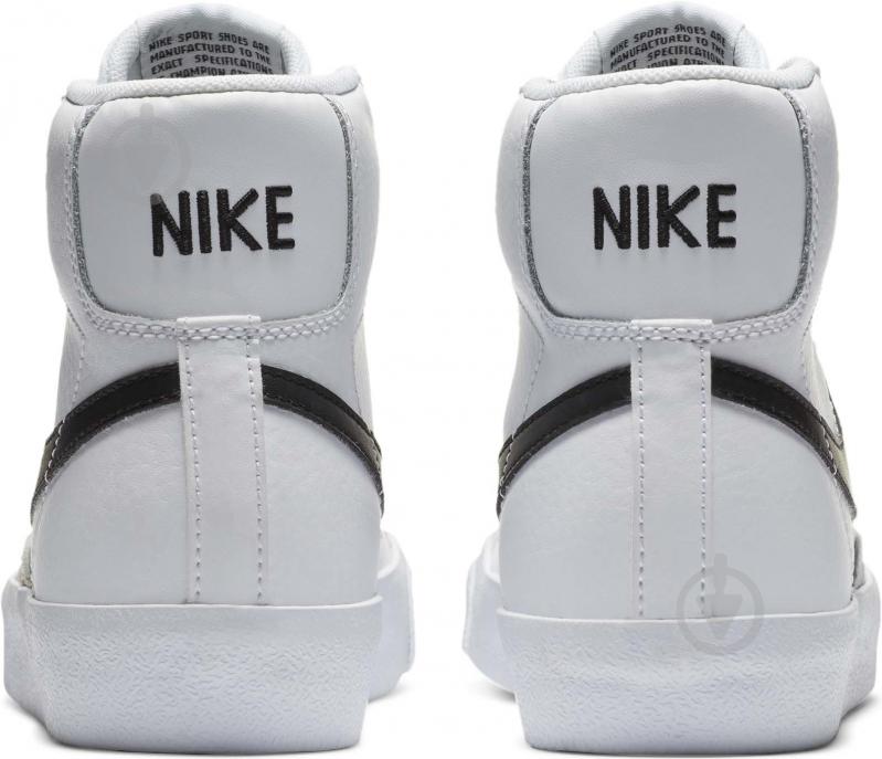 Кросівки для хлопчиків демісезонні Nike Blazer Mid '77 DA4086-100 р.39 білі - фото 5 Кросівки для хлопчиків демісезонні Nike Blazer Mid '77 DA4086-100 р.39 білі - фото 5