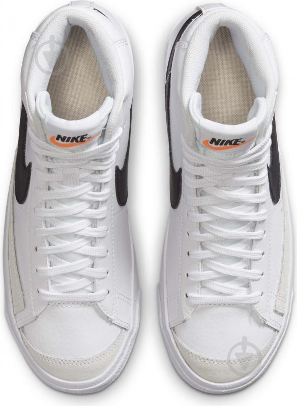 Кросівки для хлопчиків демісезонні Nike Blazer Mid '77 DA4086-100 р.39 білі - фото 7 Кросівки для хлопчиків демісезонні Nike Blazer Mid '77 DA4086-100 р.39 білі - фото 7
