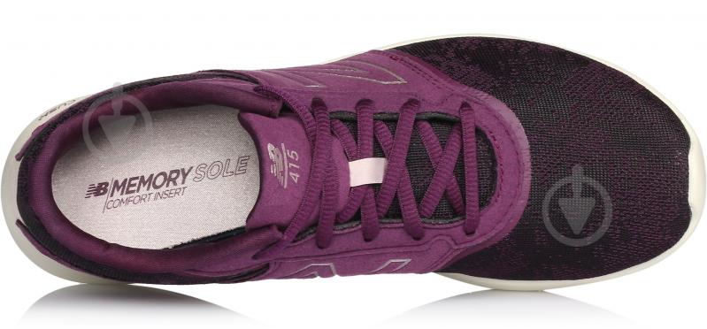 Кроссовки женские демисезонные New Balance New Balance 415 WL415OC р.37 бордовые - фото 4 Кроссовки женские демисезонные New Balance New Balance 415 WL415OC р.37 бордовые - фото 4