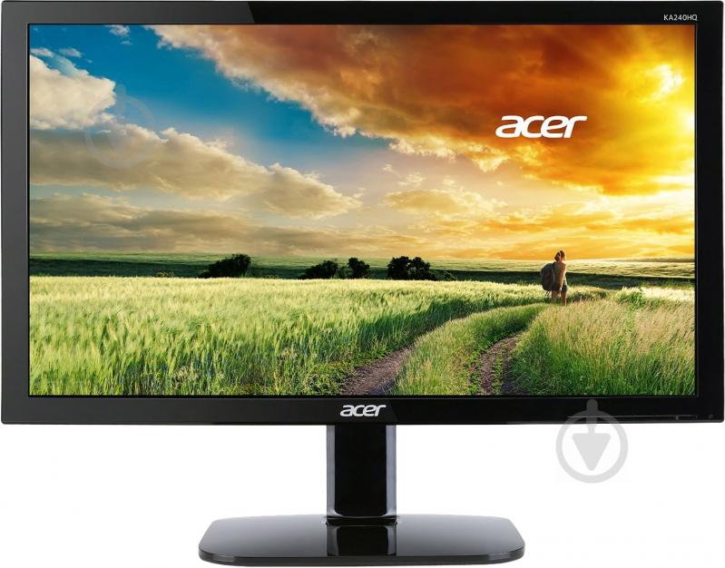 Монітор Acer KA240HQAbid 23,6" (UM.UX6EE.A01) - фото 1