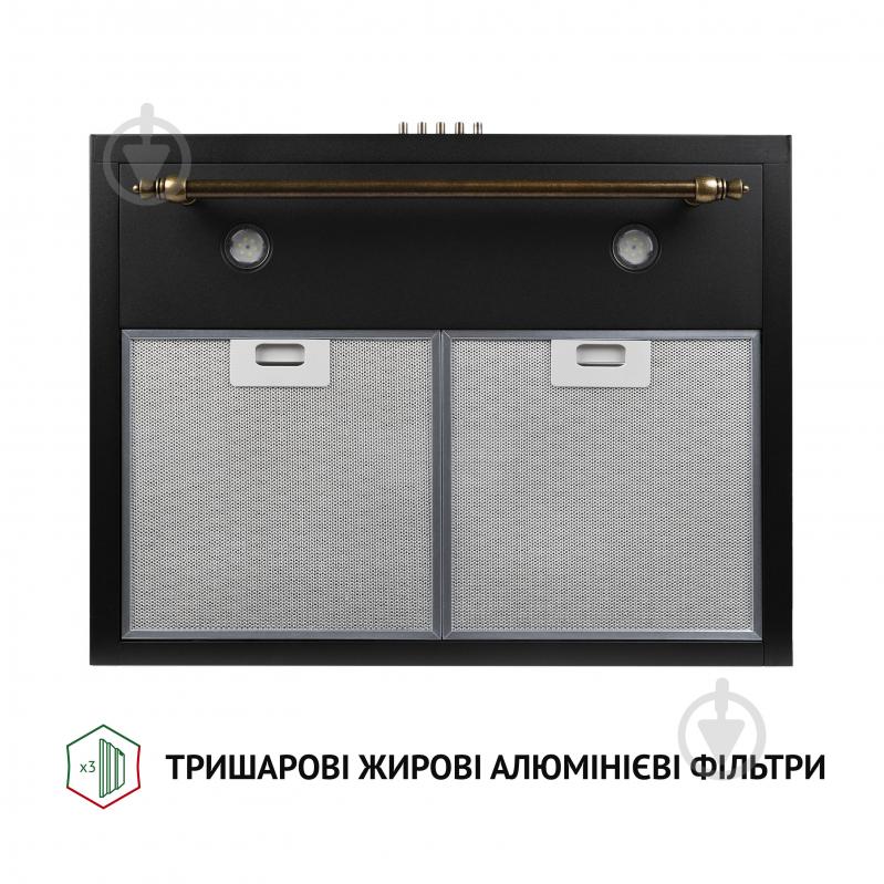 Вытяжка Perfelli K 6432 BL 850 LED RETRO - фото 5