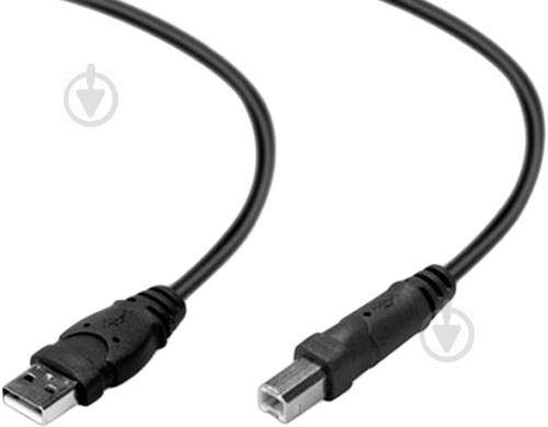 Кабель Belkin USB Bm – USB 4.8 м черный (F3U154CP4.8M) - фото 1