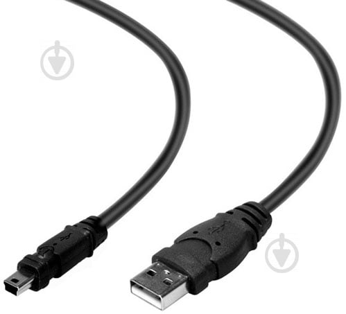 Кабель Belkin USB – miniUSB 3 м чорний (F3U155CP3M) - фото 1