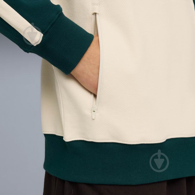 Джемпер Puma T7 Relaxed Wing Collar Jacquard Track Jacket DK 63299487 р.M білий - фото 4 Джемпер Puma T7 Relaxed Wing Collar Jacquard Track Jacket DK 63299487 р.M білий - фото 4