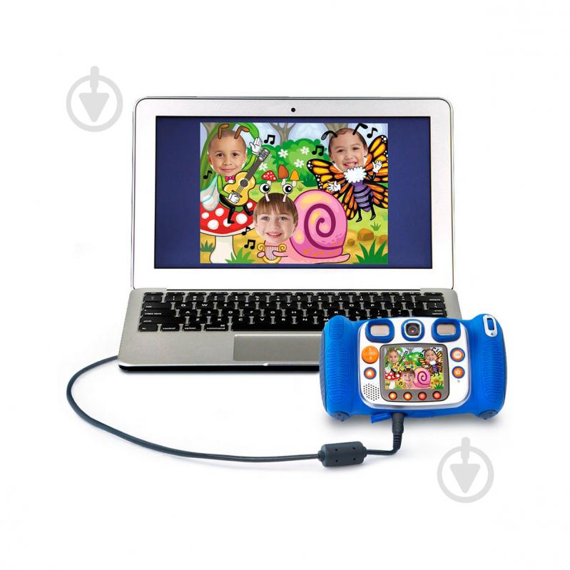 Фотокамера Vtech дитяча цифрова Kidizoom Duo Blue 80-170803 - фото 5