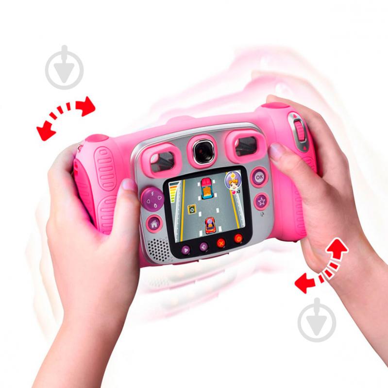 Фотокамера Vtech детская цифровая Kidizoom Duo Pink 80-170853 - фото 4