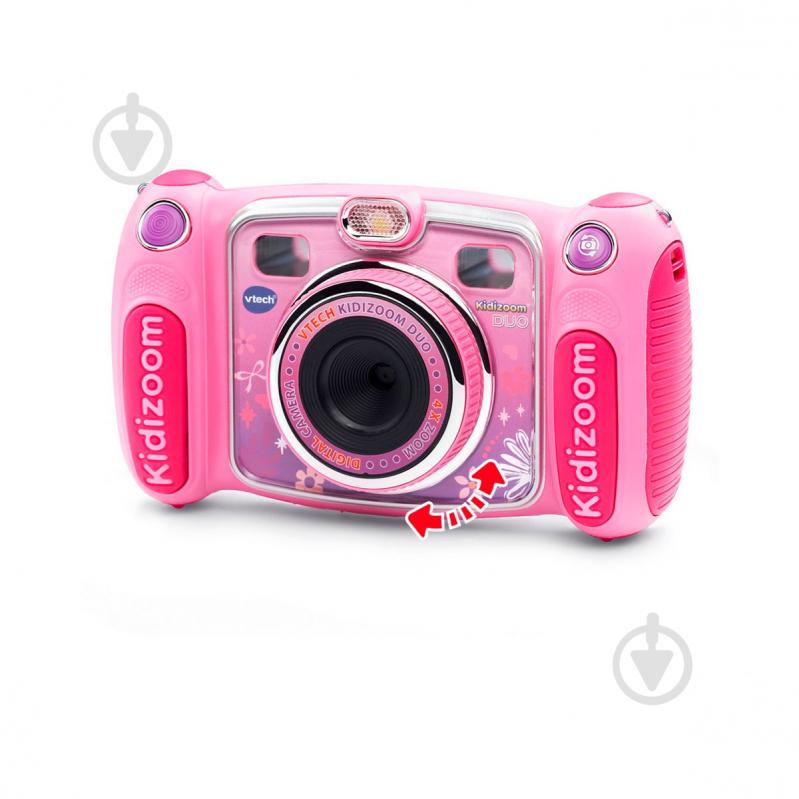 Фотокамера Vtech детская цифровая Kidizoom Duo Pink 80-170853 - фото 3