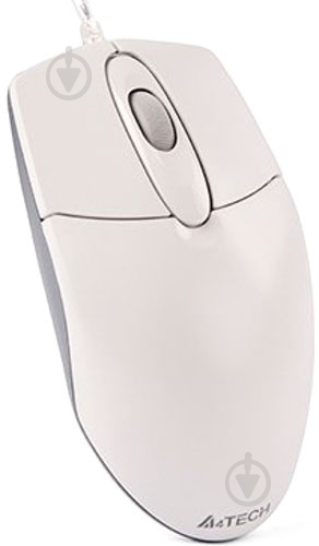 Мышка A4Tech OP-720 USB (White-Grey) - фото 5