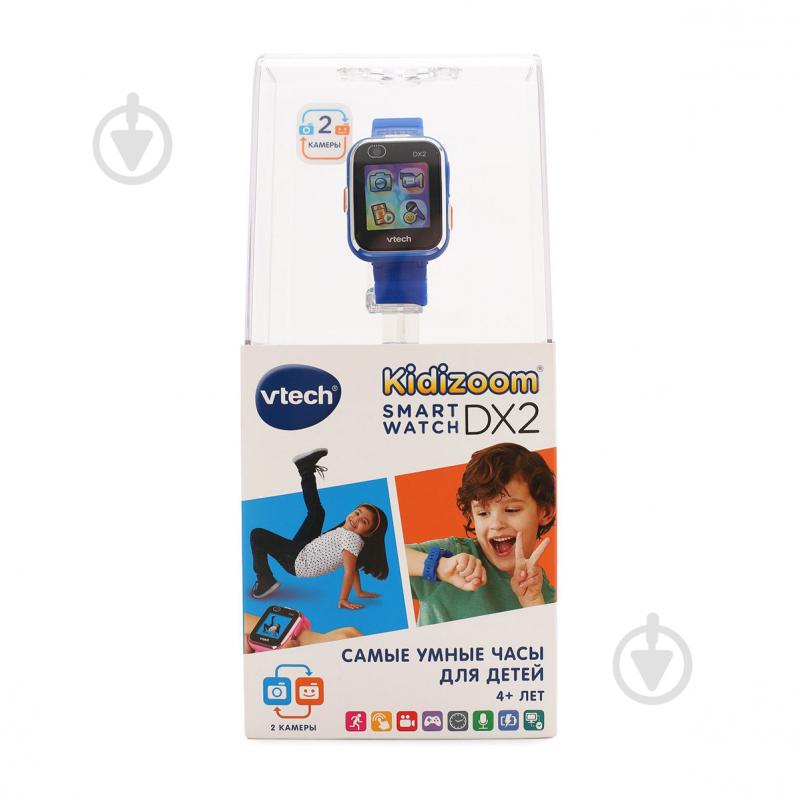 Часы детские Vtech Kidizoom Smart Watch DX2 blue 80-193803 - фото 10