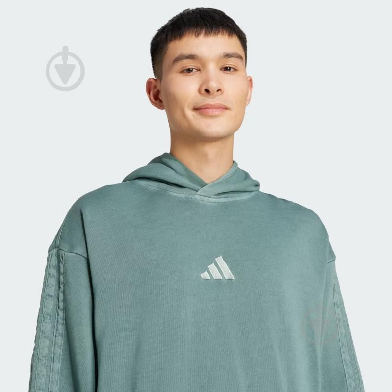 Джемпер Adidas M A SZN W FT HD JN0614 р.M зеленый - фото 4 Джемпер Adidas M A SZN W FT HD JN0614 р.M зеленый - фото 4