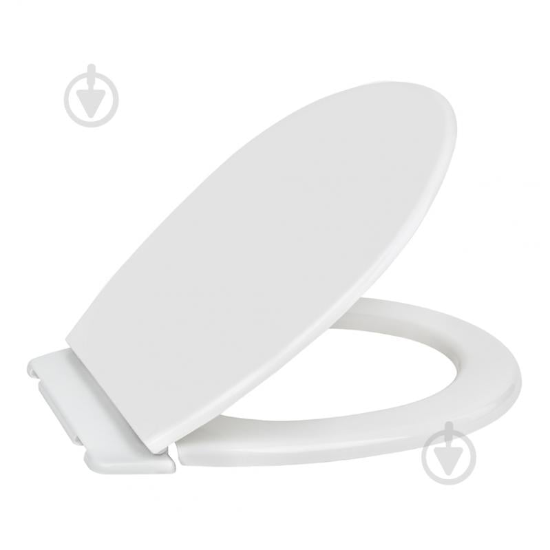 Сиденье для унитаза Полімердеталь S-11 белое - фото 5