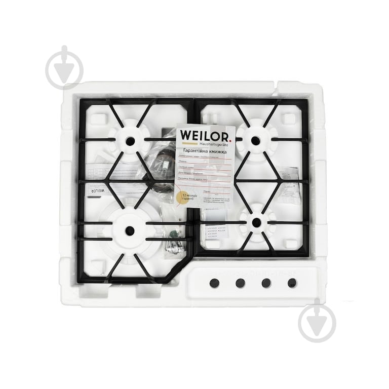 Варочная поверхность газовая WEILOR GM 604 SS - фото 11