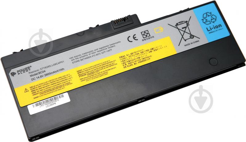 Акумулятор PowerPlant NB00000296 14,8 V 2800 mAh для IBM/Lenovo IdeaPad U350 (l09C4P01, LOU350P9) - фото 1