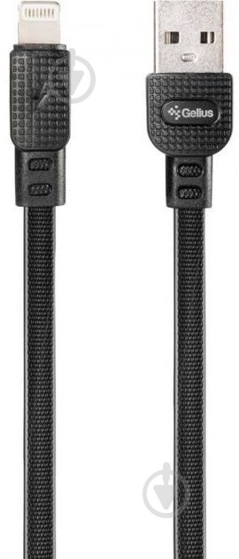 Кабель Gelius Pro Armor iPhone 8 1 м черный - фото 1