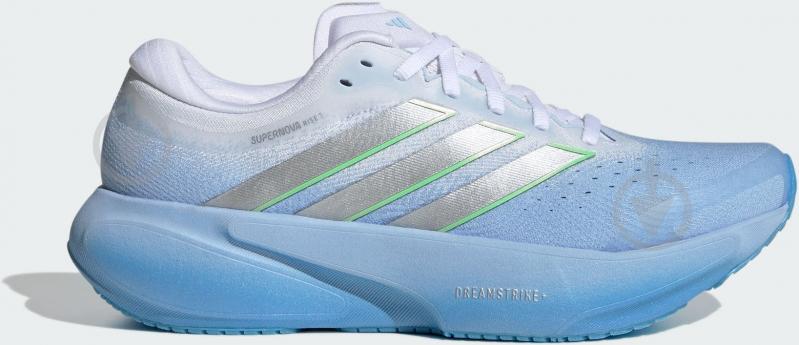 Кросівки жіночі Adidas SUPERNOVA RISE 3 W GLOBLU/SILVMT/FTWWHT JR1613 р.39 1/3 блакитні
