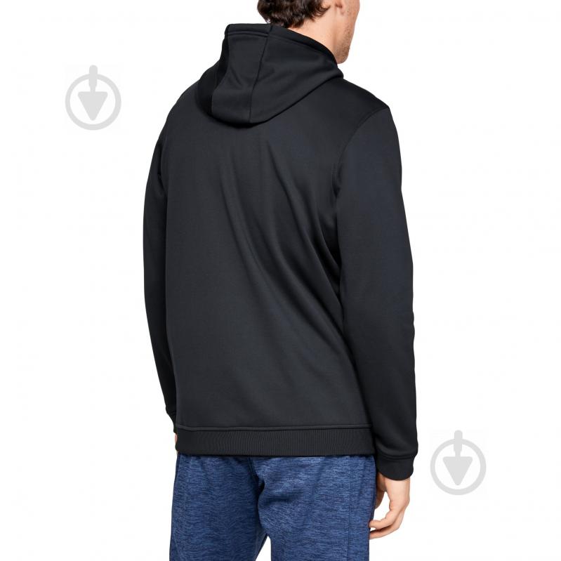 Джемпер Under Armour ARMOUR FLEECE FZ HOODIE 1320744-001 р. S чорний - фото 2