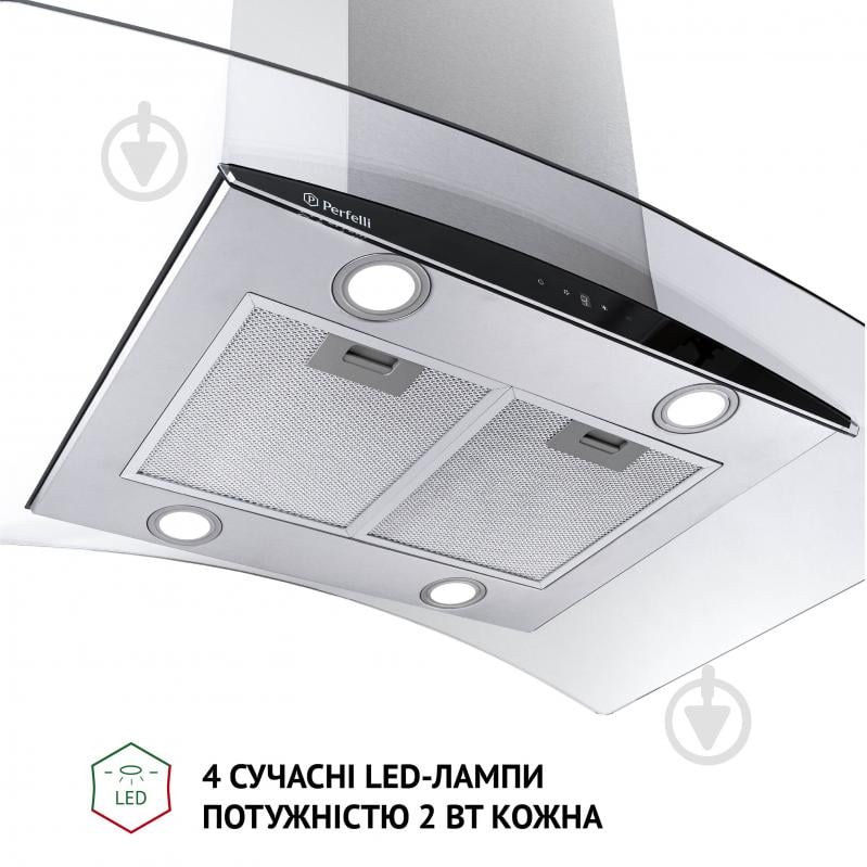 Вытяжка Perfelli CGS 9632 I 1000 LED островная - фото 7