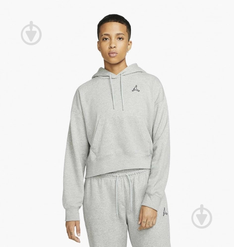 Джемпер Jordan W J ESSEN FLC HOODIE CORE DN4570-063 р. L сірий - фото 1