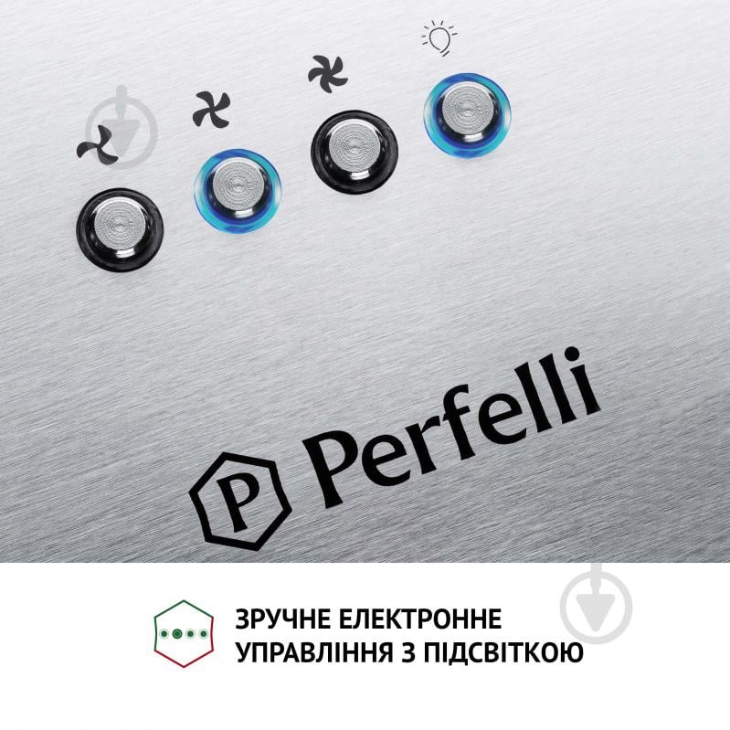 Витяжка Perfelli CQE 4692 I 1000 LED острівна - фото 6