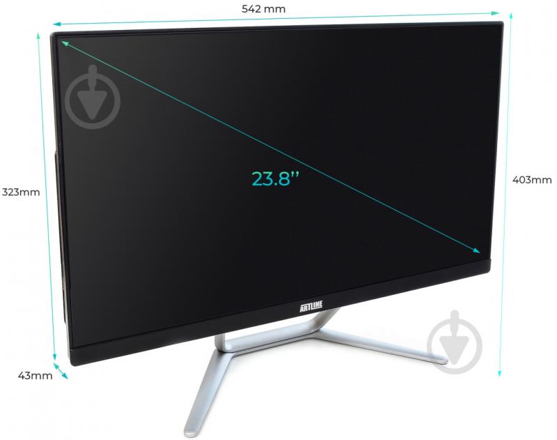 ᐉ Моноблок Artline Home G40 23,8 (G40v21) black • Купить в Киеве ...