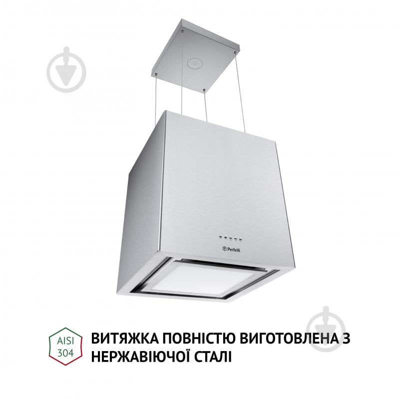 Вытяжка Perfelli CSE 4685 I 1000 LED островная - фото 4