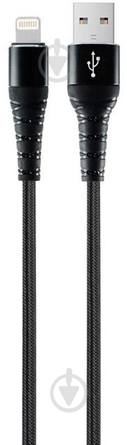 Кабель Gelius Pro Fast Speed 2 GP-UC05i Lightning 1 м чорний - фото 1