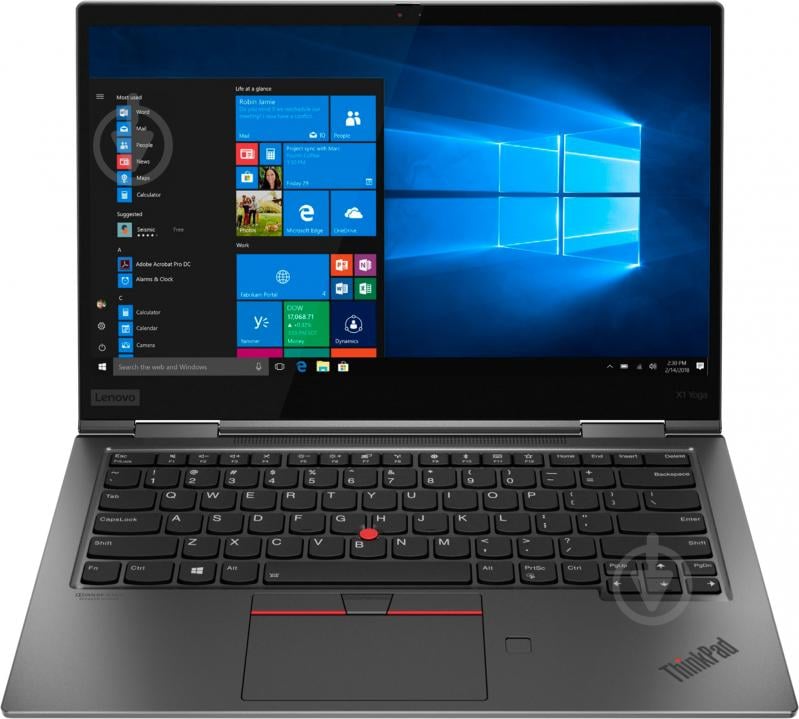 Ультрабук Lenovo ThinkPad X1 Yoga 4 14" (20QF0022RT) grey - фото 3