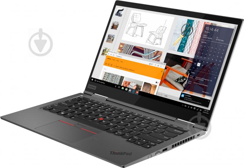 Ультрабук Lenovo ThinkPad X1 Yoga 4 14" (20QF0022RT) grey - фото 4