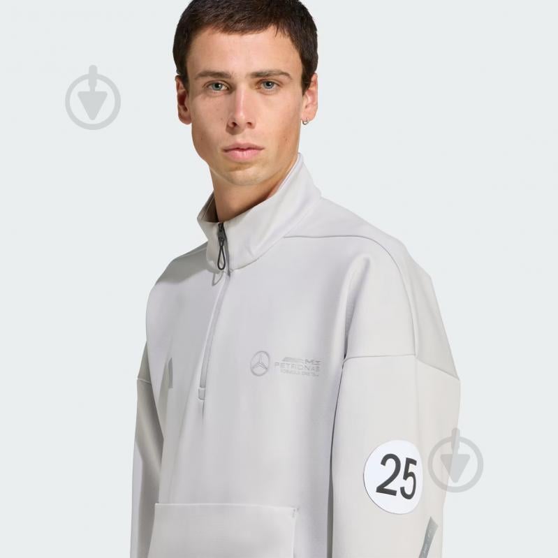 Світшот Adidas MER SIL HZ M JW3477 р.M сірий - фото 4 Світшот Adidas MER SIL HZ M JW3477 р.M сірий - фото 4