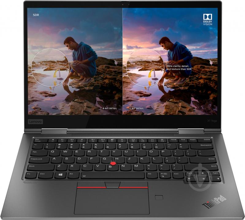 Ультрабук Lenovo ThinkPad X1 Yoga 4 14" (20UB0033RT) grey - фото 1