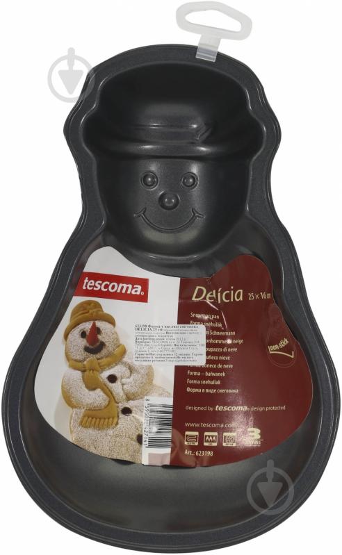 Форма для пирога Tescoma Delicia Снеговик 623198 - фото 3