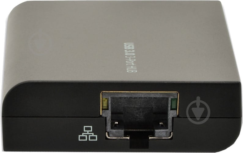 Концентратор Digitus Gigabit Ethernet USB 3.0, black - фото 3