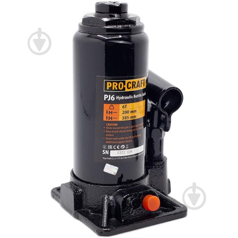 Домкрат гідравлічний ProCraft PJ-6 6 т - фото 1