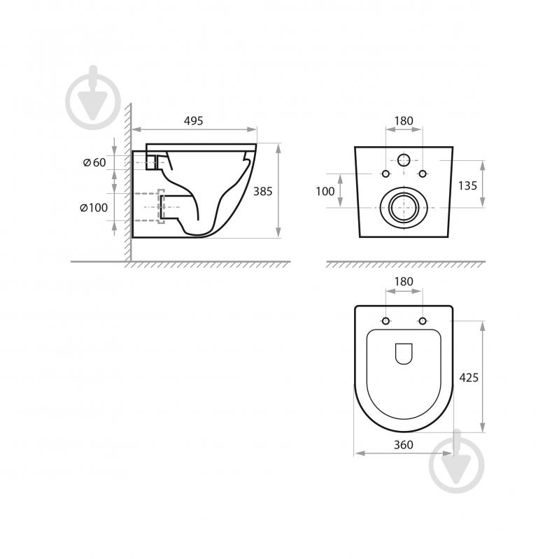 Унитаз подвесной Koller Pool ROUND PRO Smart (1873570198) - фото 8