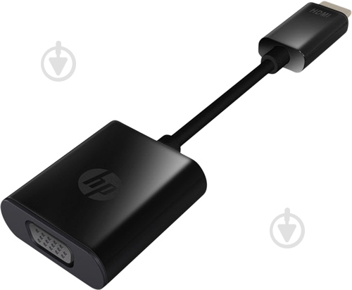 Перехідник HP HDMI – VGA 0.15 м чорний (H4F02AA) - фото 1