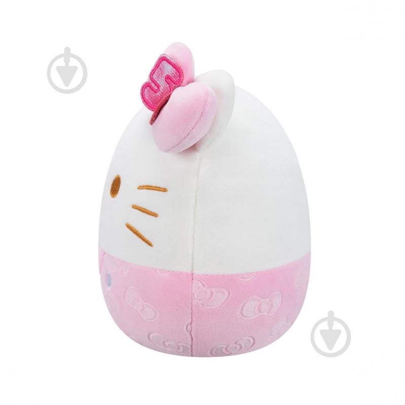 М'яка іграшка SQUISHMALLOWS Хелоу Кітті 20 см рожевий із білим SQSN00497 - фото 5