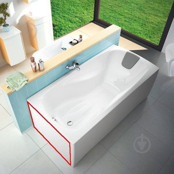 Панель для ванны боковая Ravak XXL 95 CZ09190A00 - фото 2 Панель для ванны боковая Ravak XXL 95 CZ09190A00 - фото 2