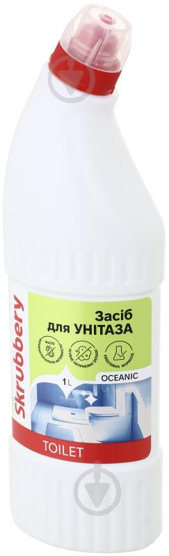 Средство для унитаза SKRUBBERY Oceanic 1 л - фото 2