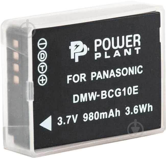 Акумулятор PowerPlant Panasonic DMW-BCG10 980мА*ч (DV00DV1253) - фото 2