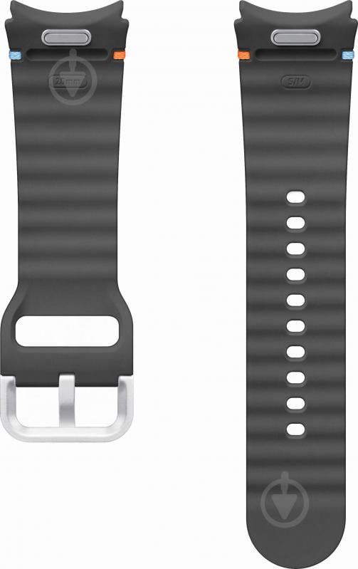 Змінний ремінець Samsung Sport Band (S/M) dark grey (ET-SNL30SBEGEU) - фото 2