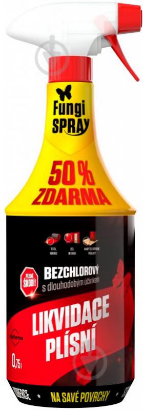 Засіб Lignofix Fungi Spray від плісняви безхлорний 0,75 л - фото 1